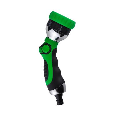 China 6-Pattern Garden Precise Fit Household Irrigation Car Wash Hand Irrigation Gun Hose Plastic Garden Hose Nozzle for sale