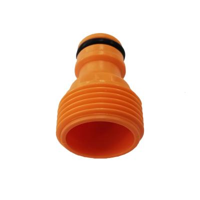 China Easily Install High Quality Garden Plastic Quick Hose Connector Male Water Tap Adaptor for sale