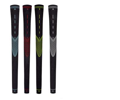 China OEM CC01 Wholesale Custom Mid Size Anti-Slip Golf Club Grips Colorful Rubber Grips for sale