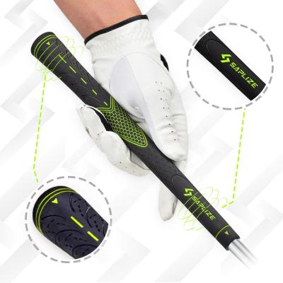 China Saplize CC01 Mid Size Golf Club Anti-Slip Maker's Mark Grips Rubber Green for sale