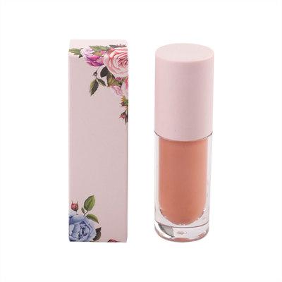 China Custom Makeup Liquid Matte Waterproof Lipstick Vegan Lipstick Sunscreen Logo Nude Lipstick for sale