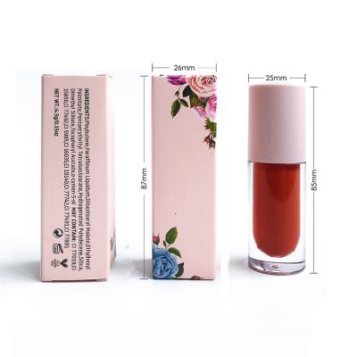 China Sunscreen Make Your Own Logo Vegan Liquid Lipstick Cruelty Free Long Lasting Waterproof Nude Matte Lipstick for sale