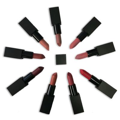 China 21 colors cruelty free matte lipstick private label waterproof matte lipstick waterproof no logo low moq lipstick makeup custom wholesale for sale