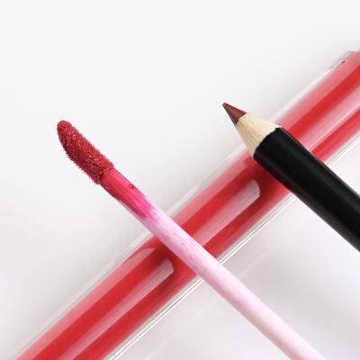 China 21 color waterproof lip gloss collocation with high quality durable wholesale price for sale