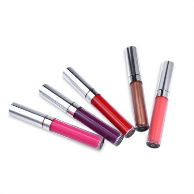 China Wholesale Custume Logo Private Label Matte Liquid Lipstick Tube Vegan Beauty Non-Stick Waterproof Lipstick 23 Colors for sale