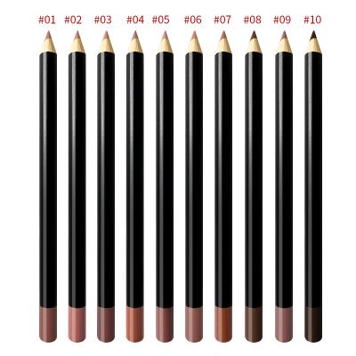 China Cheapest Wholesale Waterproof Cosmetic Lip Liner Custom Private Label Lip Liner for sale