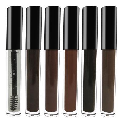 China Vegan Custom Liquid Brow Private Label Eyebrow Mascara Brow Water Resistant Clear Gel for sale