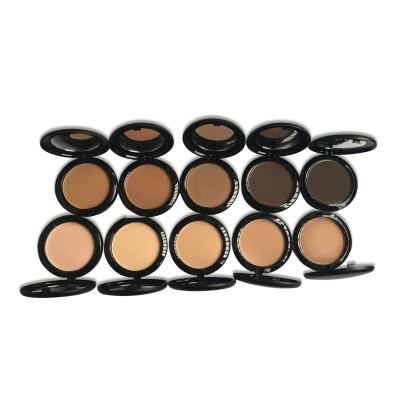 China Anti-wrinkle OEM Cosmetics Foundation Beauty Makeup Banana Face Powder Full Coverage Vegan Pressed Powder for sale