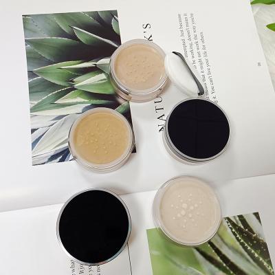 China Brand Cosmetics Private Label Face Makeup Translucent Setting Clean Loose Powder Whitening for sale