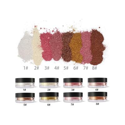 China Wholesale Waterproof Stocked Shimmer Loose Powder Makeup Highlighter Bar Dye High Face Makeup for sale