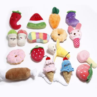 China Viable Hot Selling Interactive Dog Cat Molar Toys Stuffed Toy Pet Dog Plush Toy for sale