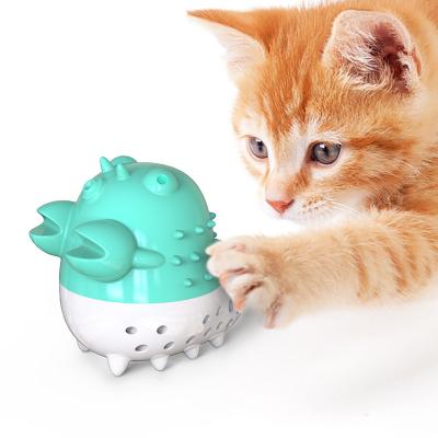 China Fashionable High Quality Toy Teeth Cleaning TPR Material Anti Bite Cat Toy for sale