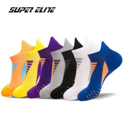 China 2022 New Tube Men's Fitness Sport Viable Short Socks Towel Socks Running Professional Outdoor Bottom Socks for sale