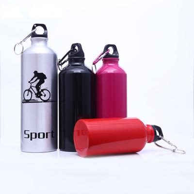 China Sustainable Outdoor Large Capacity Portable Anti-drop Fitness Aluminum Sports Water Bottle for sale