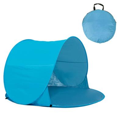 China High Quality Outdoor Sun Shade Portable Waterproof Easy Straight Tying Type Up Pop Up Beach Tent for sale