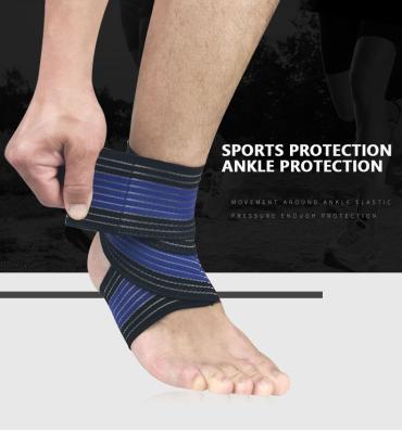 China Portable Hot Selling Ankle Brace Knee Ankle Straps Support Elastic Ankle Brace for sale