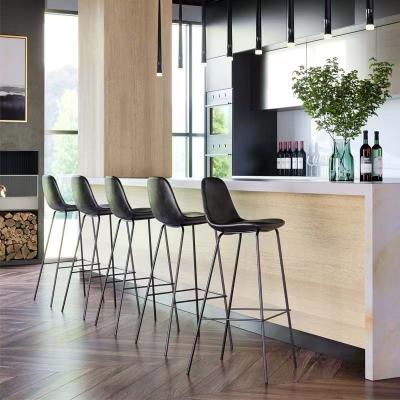 China modern outdoor hotel counter modern CB metal barstool chairs for sale