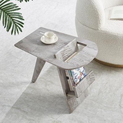 China With Storage MDF Magazine Table Side Tables For Modern Living Room Cafe Center Table for sale