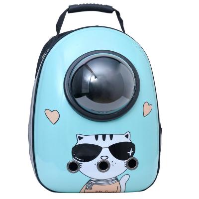 China Cat Backpack Bubble Space Capsule Bag Pet Carrier Travel Portable Clear Breathable Travel Backpack for sale