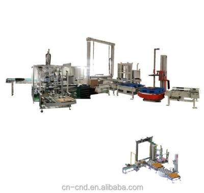 China machinery & CND-PWL Material Palletizer Automatic Carton Box Carton Box Palletizing Packing Machine for sale