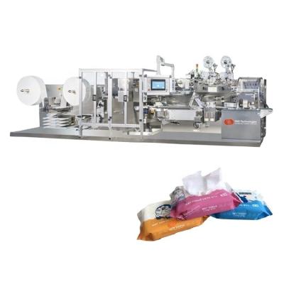 China Factory CND-530H Full Automatic Wet Tissue Making Machine (5-30 pcs per bag) for sale