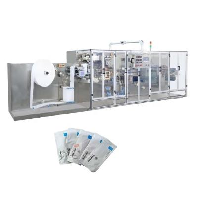 China Factory Hot Sale High Speed ​​One Piece Wet Wipe Making Machine Wet Towel Making Machine for sale