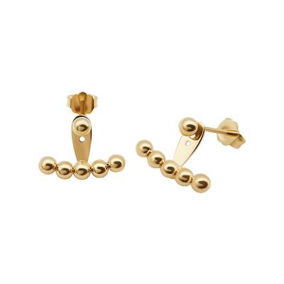 China Factory 18k gold jewelry 1000s real jewelry factory 18k gold earring women solid gold earrings jewelry wholesale for sale