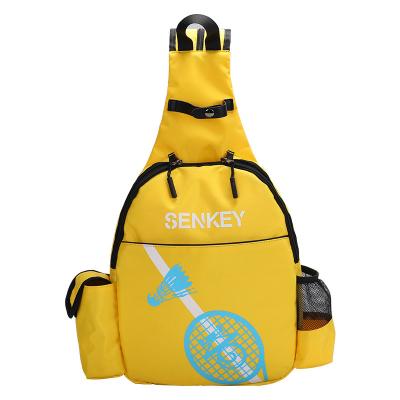 China Custom SPORT logo beach tennis bag yellow tennis rackets backpack tennis bag backpack men for sale