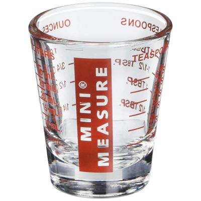 China Chinese factory 2oz shot glass customized tequila shot glass with printing for sale