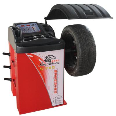 China Wheel Balancer Machine Tire Balancing Equipment CE Approved SR-B-750 for sale