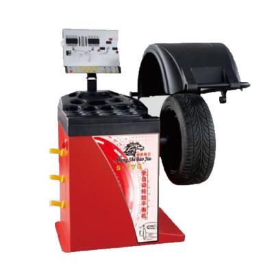 China Economic Tire Dynamic Balance Instrument Car Wheel Balancing Machine SR-B-770 for sale