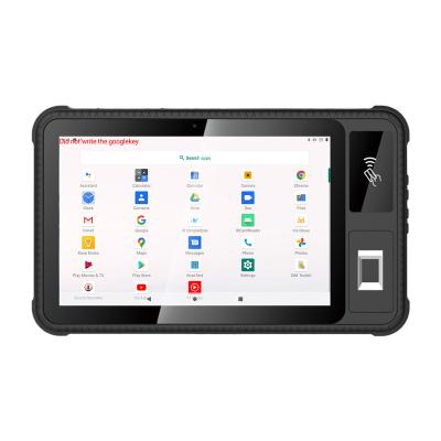 China OEM ODM Waterproof Industrial Rugged Tablet PC 10.1 Inch Biometric NFC Fingerprint Scanner RFID Reader Android 12 IP65 4GB RAM With Option for sale