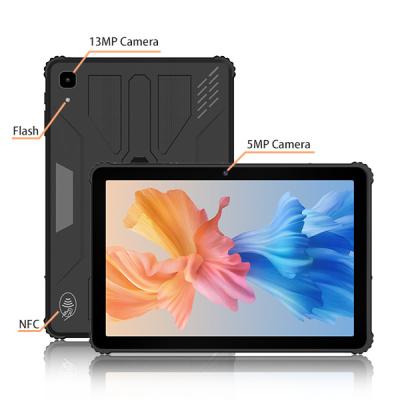 China Custom 6gb RAM 128gb ROM Industrial Rugged PDA Waterproof Touch Screen Ip67 Android Rugged Tablet PC With NFC for sale