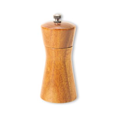 China Sustainable Premium Wooden Spice Pepper Grinder Kitchen Use Acacia Wooden Pepper Mill for sale