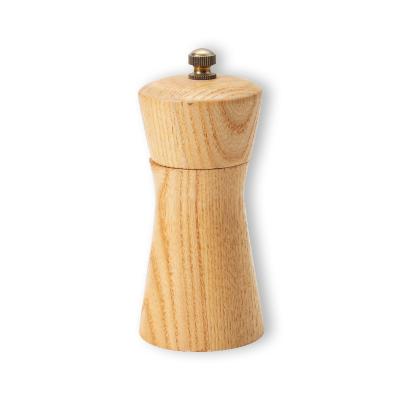 China Viable Pepper Grinder Kitchen Ash Wood Spice Pepper Mill for sale