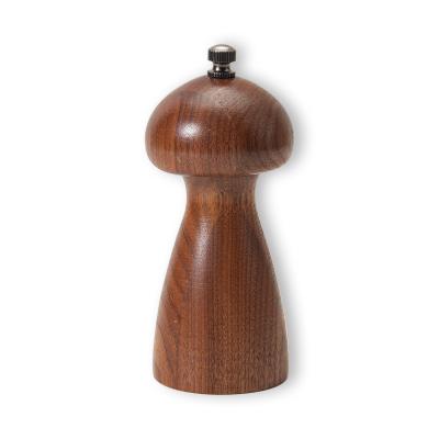 China Viable Hot Selling Black Walnut Wood Manual Salt and Pepper Grinder for sale