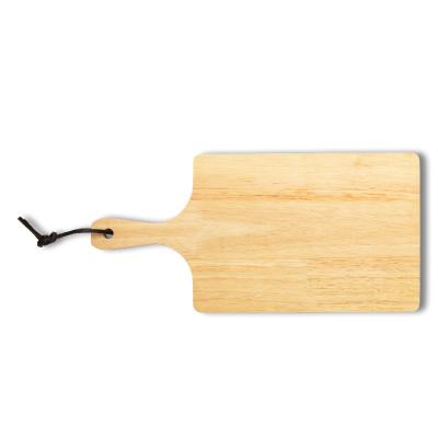 China Sustainable High Quality Kitchen Chopping Board Chopper Acacia Wood With Handle Breakfast Board for sale