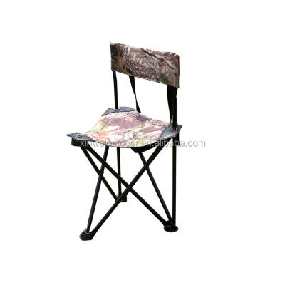 China Lightweight Portable Outdoor Fishing Chair Beach Chair Armrest Wholesale Hunting Camouflage Camouflage Blind Chair for sale