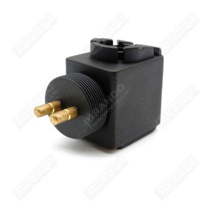 China Truck 8mm Hole 24V DC 3.8W Solenoid Coil For Truck Solenoid Valve Parts 1333518 1334096 1423566 1488083 1121759 1318860 for sale