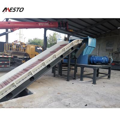 Cina RDF Two Shaft Shredder for Metal Plastic HDPE Pipe Used Cable Tire Shredding Machine plant in vendita