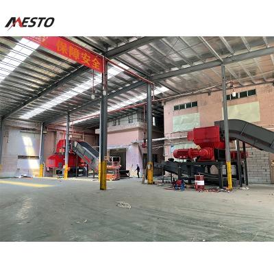 China Autoamtic solid recovered fuel system refuse derived fuel recycling shredder Te koop