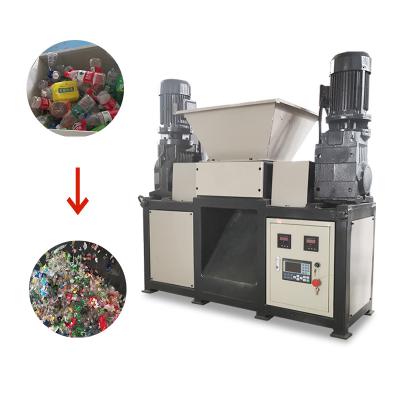 China Small Shredder Plastic Shredder Price Used Small Mobile Pellet Wood Plastic Pump Tire Double Shaft Scrap Shredder for sale