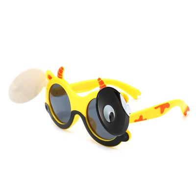 China Hot Sale Cute Cartoon Cow Design Sunglasses and Eye Glass Kids for Kid, Kids Sun Glass Sunglasses Girls for sale