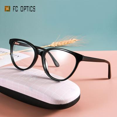 China High Quality Eyeglasses Vintage Optical High End Acetate, New Acetate Monocle Frame Glasses For Sale for sale