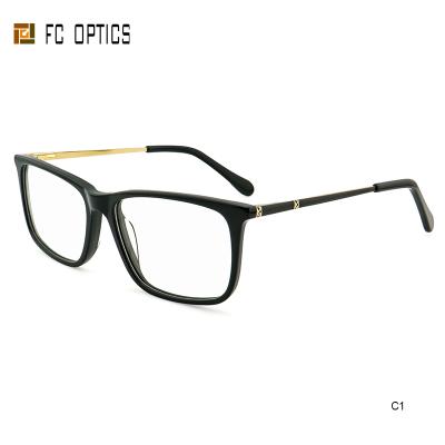 China Handmade Wholesale Hot Selling Optical Eyewear OEM Glass Acetate Eye Frame Optical Frames for sale