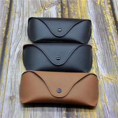 China Wholesale PU Eyewear Accessories PU Sunglasses Case In Stock for sale