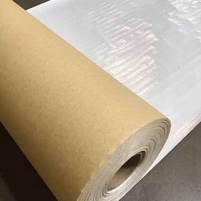 China Modern Custom Fireproof Polypropylene Kraft Scrim Laminated Vapor Retarders Heat Insulation PSK Liners For Metal Building for sale