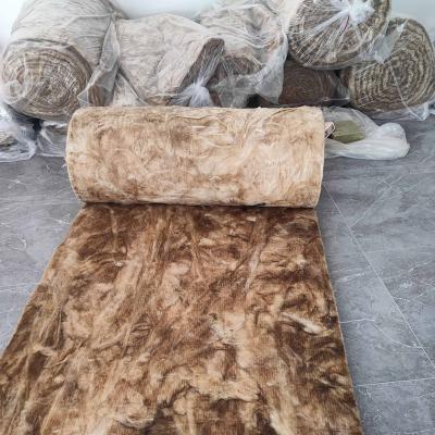 Chine Factory Price Modern Eco-friendly Metal Wall Insulation Glass Wool Steam Pipe Insulation Fiberglass Insulation à vendre