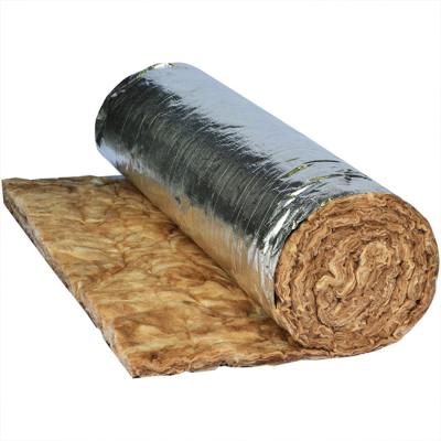 China Modern Eco-friendly Netting / Industrial Pipe Insulation Aluminum Foil Glass Wool Glass Wool Sound Attenuation Batts zu verkaufen