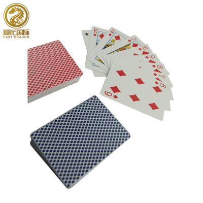 China New Playing Card Poker Custom Playing Cards Red Blue Regular Standard Sealed Decks Bundle Playing Cards for sale